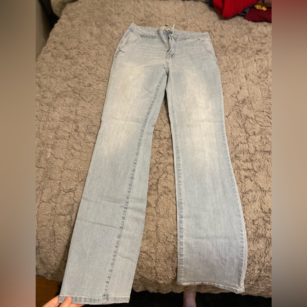 Boot Cut Blue Jeans